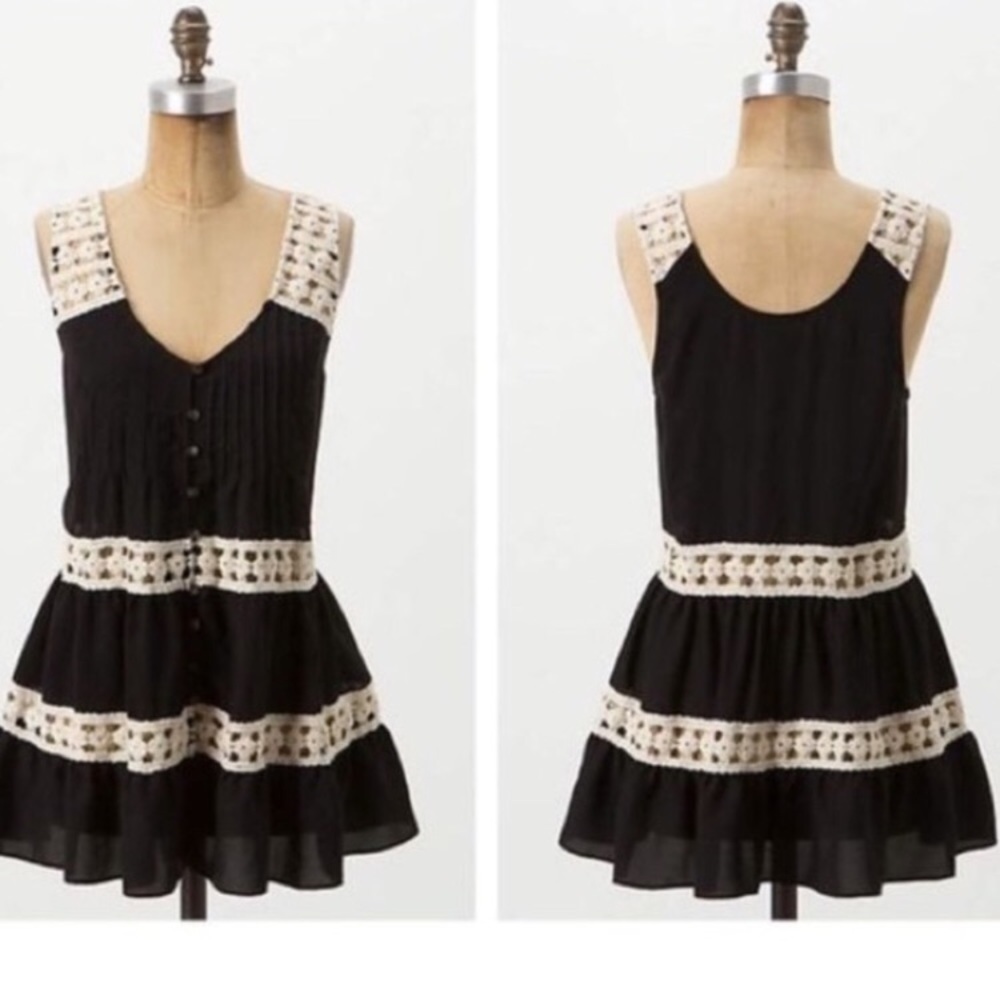 Anthropologie Vanessa Virginia Baby Doll Top